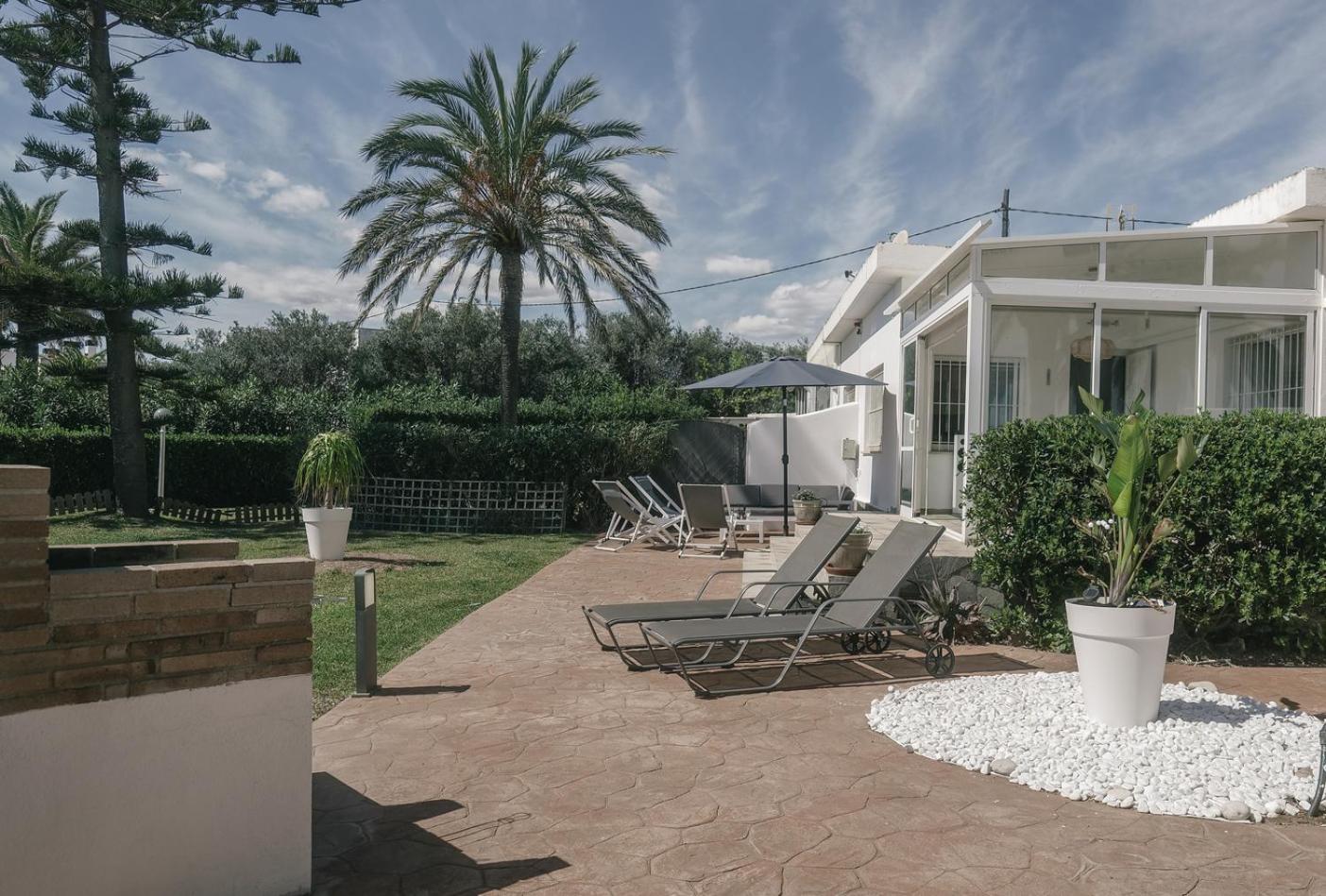 Casa Vesalia A 1A Linea De Mar Con Aa Y Wi-Fi. Villa Vinarós Екстериор снимка