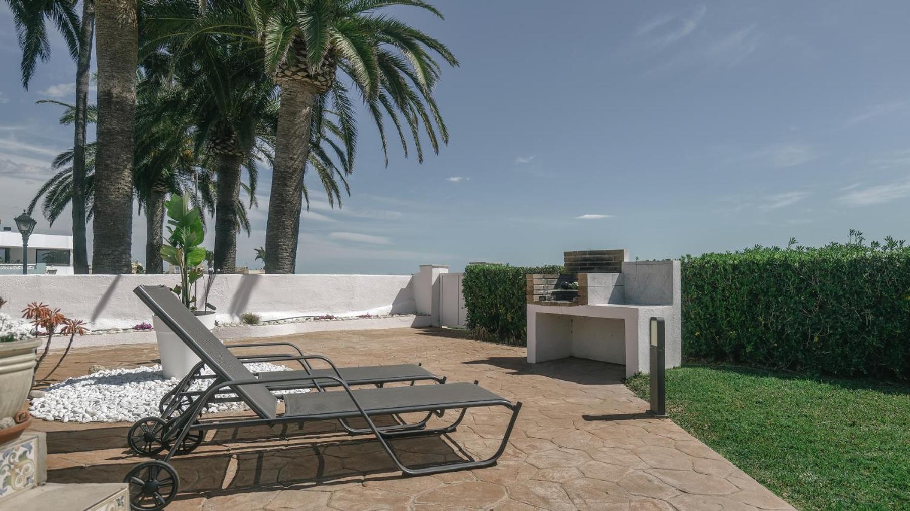 Casa Vesalia A 1A Linea De Mar Con Aa Y Wi-Fi. Villa Vinarós Екстериор снимка