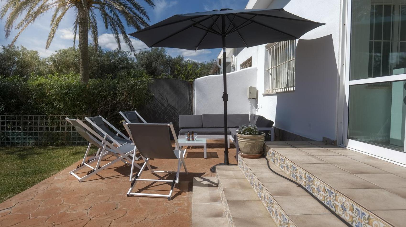 Casa Vesalia A 1A Linea De Mar Con Aa Y Wi-Fi. Villa Vinarós Екстериор снимка